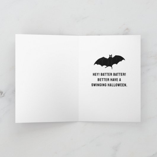 Carte Funny Halloween Card (Intérieur)