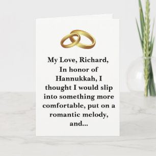 Carte Funny Hannukkah Hanukka Channukah Chanuka