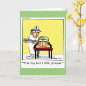 Carte Funny Happy (Fleur jaune)