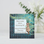 Carte Funny Happy 65th Birthday Medicare Fairy (Debout devant)