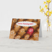 Carte Funny Happy 69th Birthday Hot Cookie (Fleur jaune)