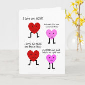 Carte Funny Happy Anniversary card (Fleur jaune)