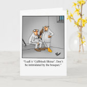 Carte Funny Happy Anniversary Card For Them (Fleur jaune)