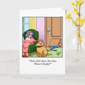 Carte Funny Happy Anniversary Card For Them (Fleur jaune)