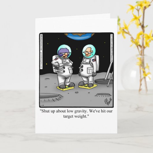 Carte Funny Happy Anniversary Card For Them (Fleur jaune)