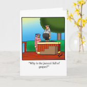 Carte Funny Happy Anniversary Card For Them (Fleur jaune)