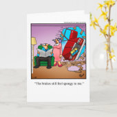 Carte Funny Happy Anniversary Card For Them (Fleur jaune)