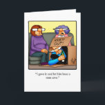 Carte Funny Happy Anniversary Card For Them<br><div class="desc">Des personnages de dessins humoristiques merveilleusement drôles et légèrement sarcastiques dans des situations hilarantes qui ne manqueront pas d’apporter un sourire au visage de quiconque. Super amusant pour les personnages merveilleusement drôles, légèrement sarcastiques que vous connaissez! Profitez de diffuser le rire avec cette carte de voeux hilarante de l'humour d'anniversaire...</div>