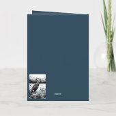 Carte Funny Happy Birthday card for anglers (Dos)