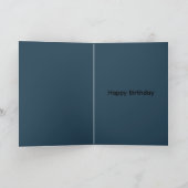 Carte Funny Happy Birthday card for anglers (Intérieur)