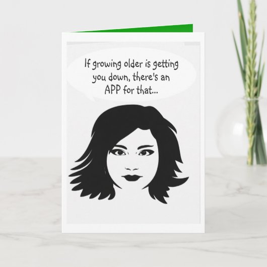 Carte Funny  happy Birthday wish (Devant)