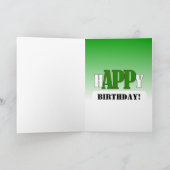 Carte Funny  happy Birthday wish (Intérieur)