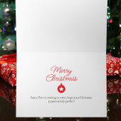 Carte Funny Happy Howlidays! Dog Santa Hat Photo Custom 