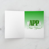 Carte Funny Happy New Year (Intérieur)