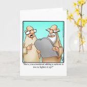 Carte Funny Hi And Hello Grey Card (Fleur jaune)