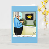 Carte Funny Hi & Hello Humour Greeting Card (Fleur jaune)