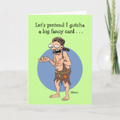 Carte Funny Hillbilly Salutation d'anniversaire (Devant)