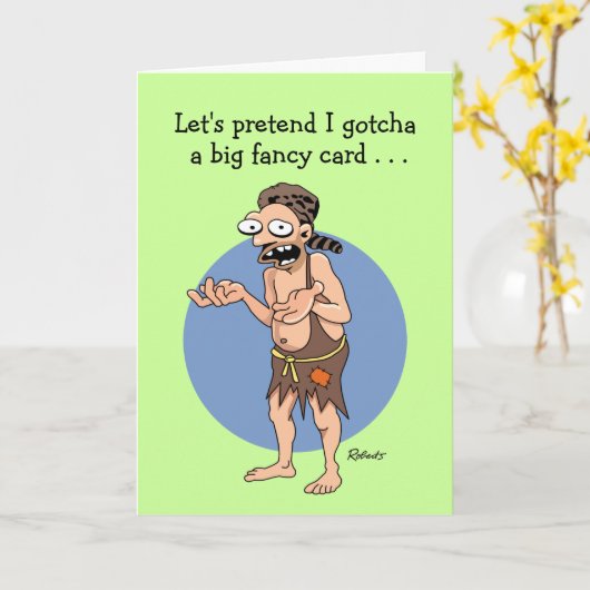 Carte Funny Hillbilly Salutation d'anniversaire (Fleur jaune)