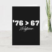 Carte Funny History 76 67 Thomas Jefferson Six Seven Mem (Devant)