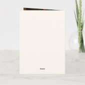 Carte Funny Horse Christmas Equestrians & Animal Lovers (Dos)