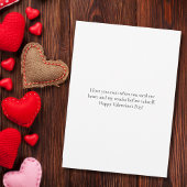 Carte Funny I love My Pilot Heart & Airplane Romantic