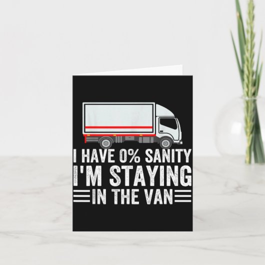 Carte Funny I'm Staying In Tha Van Phasmophobia Gamer Me (Devant)