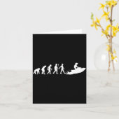 Carte Funny Jet Ski Design For Men Women Kids Jetski Lov (Fleur jaune)