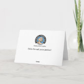 Carte Funny Joyeux 50e anniversaire (Dos)