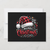 Carte Funny Joyeux Noël (Dos)