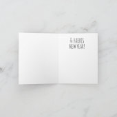 Carte Funny Kamala : Je vous souhaite un Noël bleu (Intérieur)