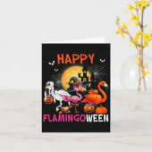 Carte Funny Karate Dinosaur Karatesaurus T-rex Graphic K (Fleur jaune)