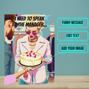 Carte Funny Karen Anniversaire