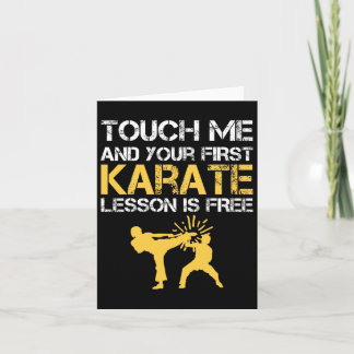 Carte Funny Kyokushin Karate
