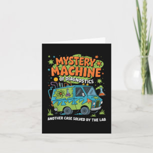 Carte Funny Lab Week 2025 Retro Mystery Machine De Diagn
