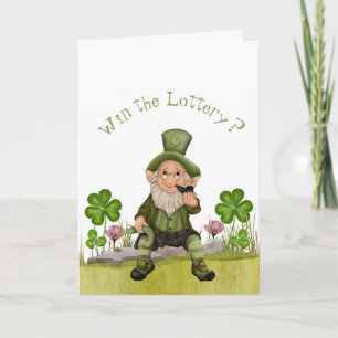 Carte Funny Leprechaun St. Patrick's Day Greeting