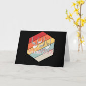 Carte Funny Life is Full Of Important Choices Golf (Fleur jaune)