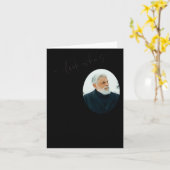 Carte Funny Look Whos 80 Stylish 80th Birthday  (Fleur jaune)