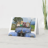 Carte Funny Male Birthday (Dos)