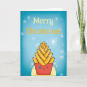 Carte Funny Merry Christmas Folded Greeting Card (Devant)