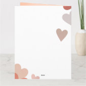 Carte Funny Minimalist Your Mine Valentine's Day  (Dos)