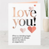 Carte Funny Minimalist Your Mine Valentine's Day  (Devant)