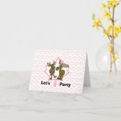 Carte Funny Moose Canada Day (Fleur jaune)