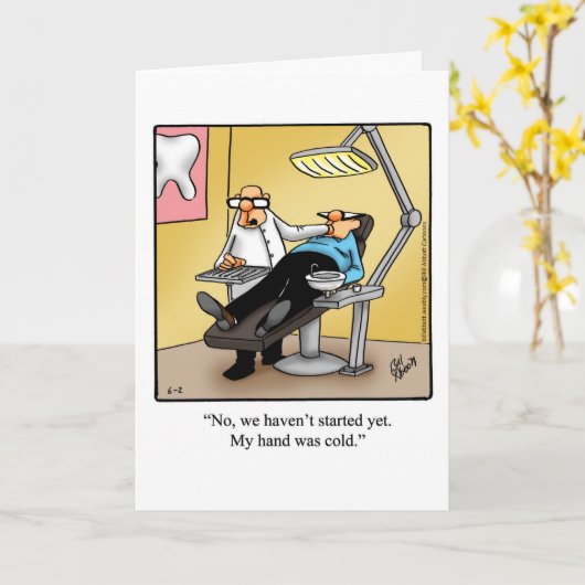 Carte Funny National Boss Day (Fleur jaune)