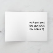 Carte funny new job inspiration (Intérieur)