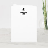 Carte Funny New Year Holiday Worry (Dos)