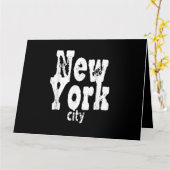 Carte Funny New York City (Fleur jaune)