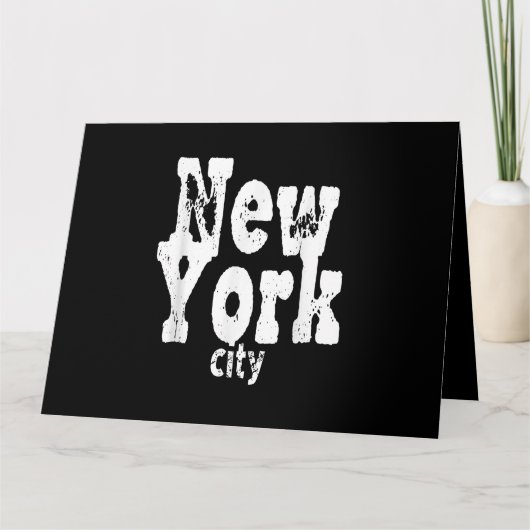 Carte Funny New York City (Devant)