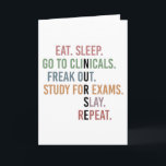 Carte Funny Nurse School Student Future Nurse Cadfts<br><div class="desc">Funny Nurse School Student Future Nurse Cadfts</div>