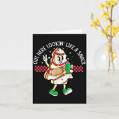 Carte Funny Out Here Looking Like A Snack Christmas Tree (Fleur jaune)