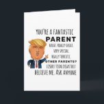 Carte Funny Parent Anniversaire Meilleur Cadeau<br><div class="desc">Vêtements cadeaux pour hommes,  femmes,  garçons,  enfants,  couples et groupes. Parfait pour les Anniversaires,  Anniversaires,  École,  Diplômes,  Vacances,  Noël.</div>